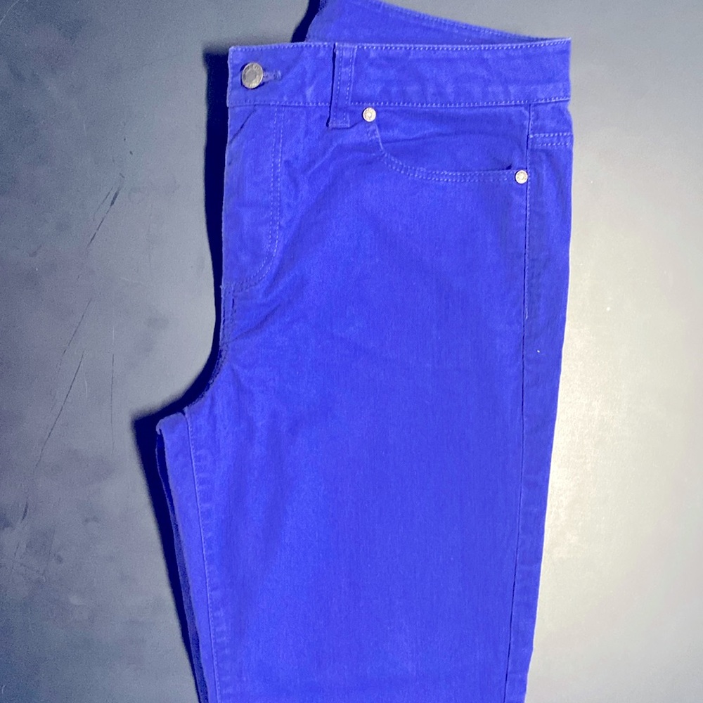 Gently used.Blue jeans